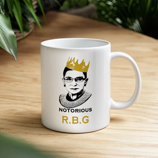 Ruth Bader Ginsburg美国女大法官金斯伯格RBG陶瓷咖啡马克杯子