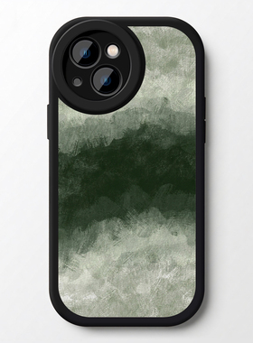 艺术油画苹果17promax手机壳iPhone15plu小米14小羊皮mate60华为nova荣耀300全包pura80软套一加适用vivo防摔