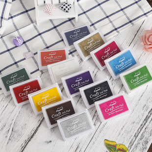 韩款 凹腰大印泥盒 印章印台 Otaku Ink 饰印泥 15色任选 Pad DIY装