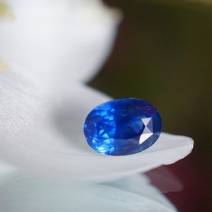 裸石/天然蓝宝石 1.73ct 皇家蓝椭圆戒指吊坠/InColor彩定制