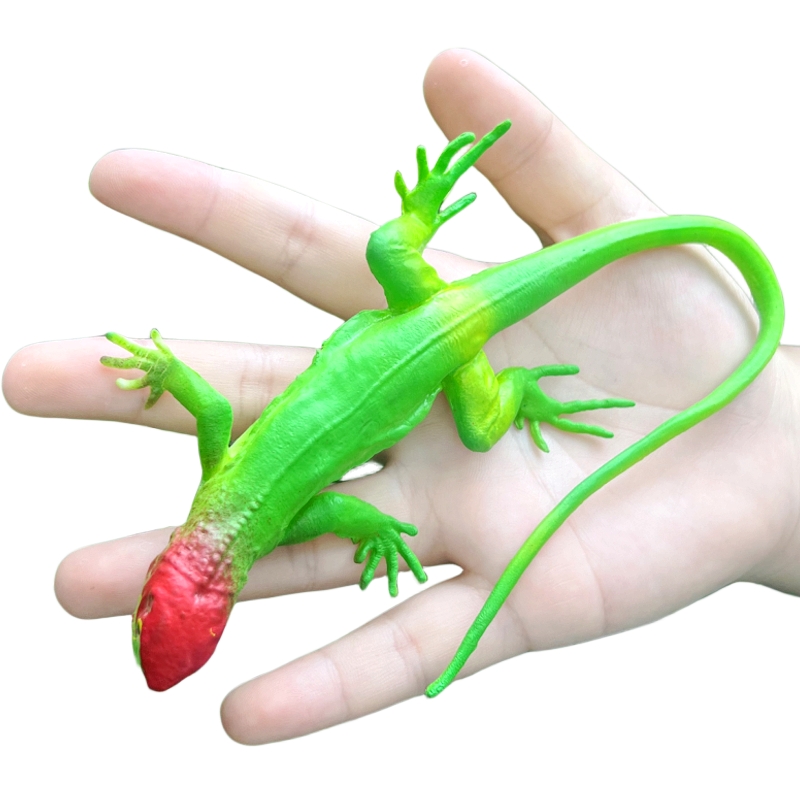 软胶彩色仿真蜥蜴儿童玩具包邮