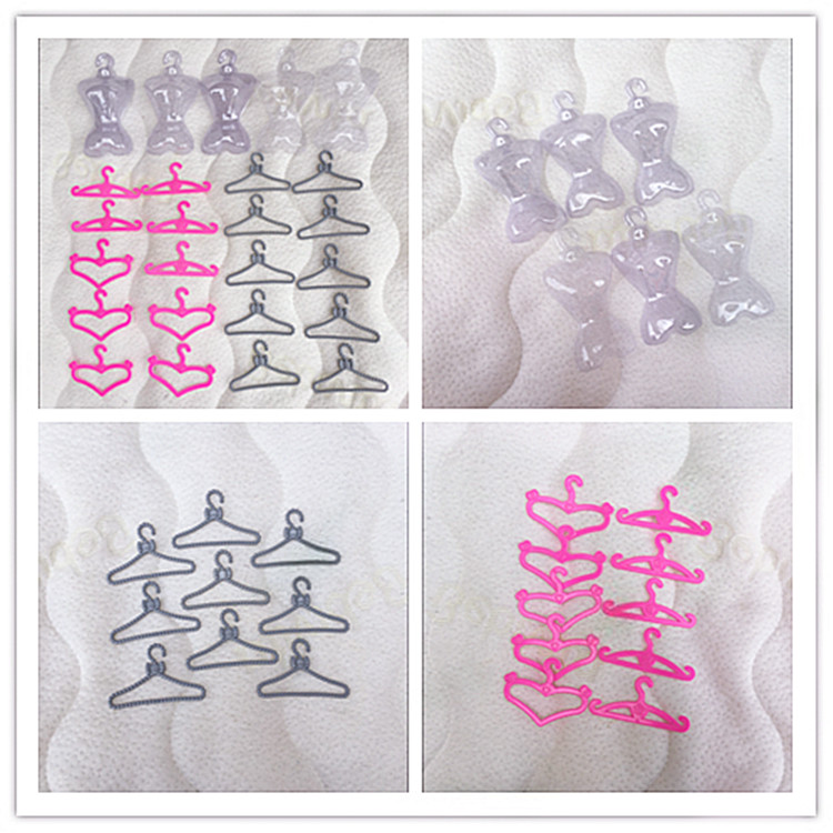 换装洋娃娃用品衣架配件儿童玩具