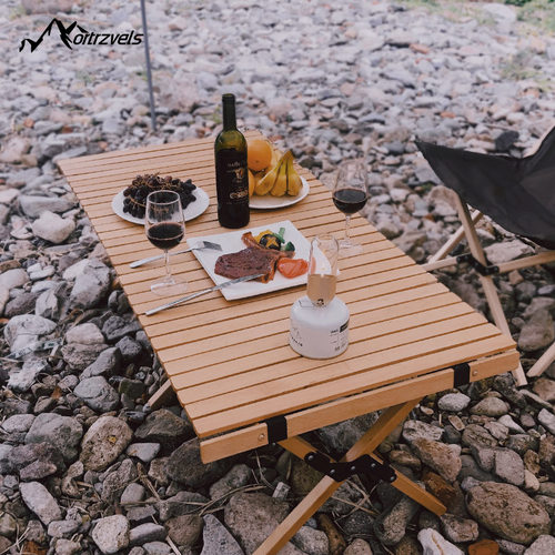 实木长方形蛋卷桌自家旅行