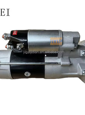 三菱6D34起动机神钢SK500-6加藤HD820马达三一SY205 512 M8T87171