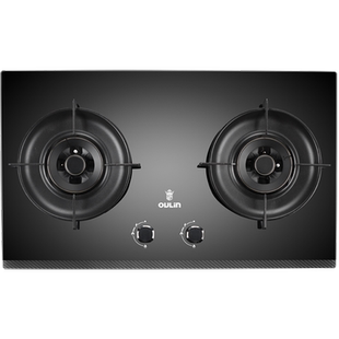 欧琳5.2KW大火力燃气灶聚能盘台嵌两用灶具底盘可调节免扩E3005B