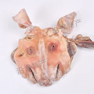 盐城步凤特产咸猪头腌制耳朵无口条整只猪脸风干腊肉年货礼下酒菜