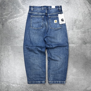 现货Carhartt WIP Brandon Pant卡哈特水洗做旧猫须破坏牛仔裤