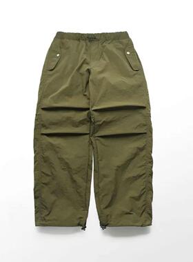 WildOut超轻金属Nylon防水透气多角度抽绳Parachute pants伞兵裤