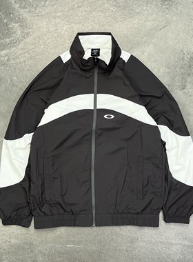 现货 OAKLEY Wind Jacket欧克利日本限定轻量防水拼接冲锋衣夹克