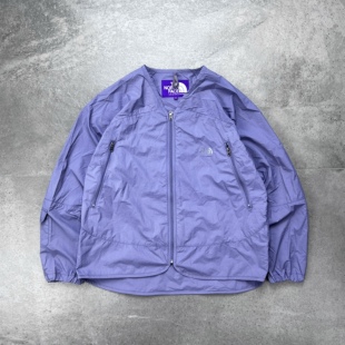 现货 日本紫标 Nylon Ripstop Field紫标抽绳拉链夹克26SS