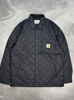 现货 Carhartt WIP Wadeson shirt jacket 24aw绗缝棉服薄款夹克