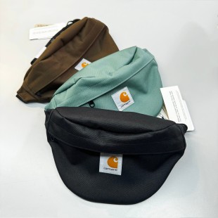 现货 Carhartt WIP Jake Hip Bag卡哈特经典LOGO斜跨腰包挎包