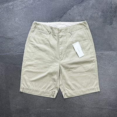 现货 NANAMICA Chino Shorts 纯色斜纹棉休闲短裤 24SS SUDS400