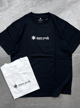 现货特价Snow peak雪峰定番/限定多款集合logo透气Polo衫/短袖T恤