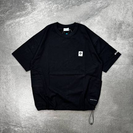 现货Columbia FREAKS STORE哥伦比亚 别注速干侧口袋抽绳短袖T恤