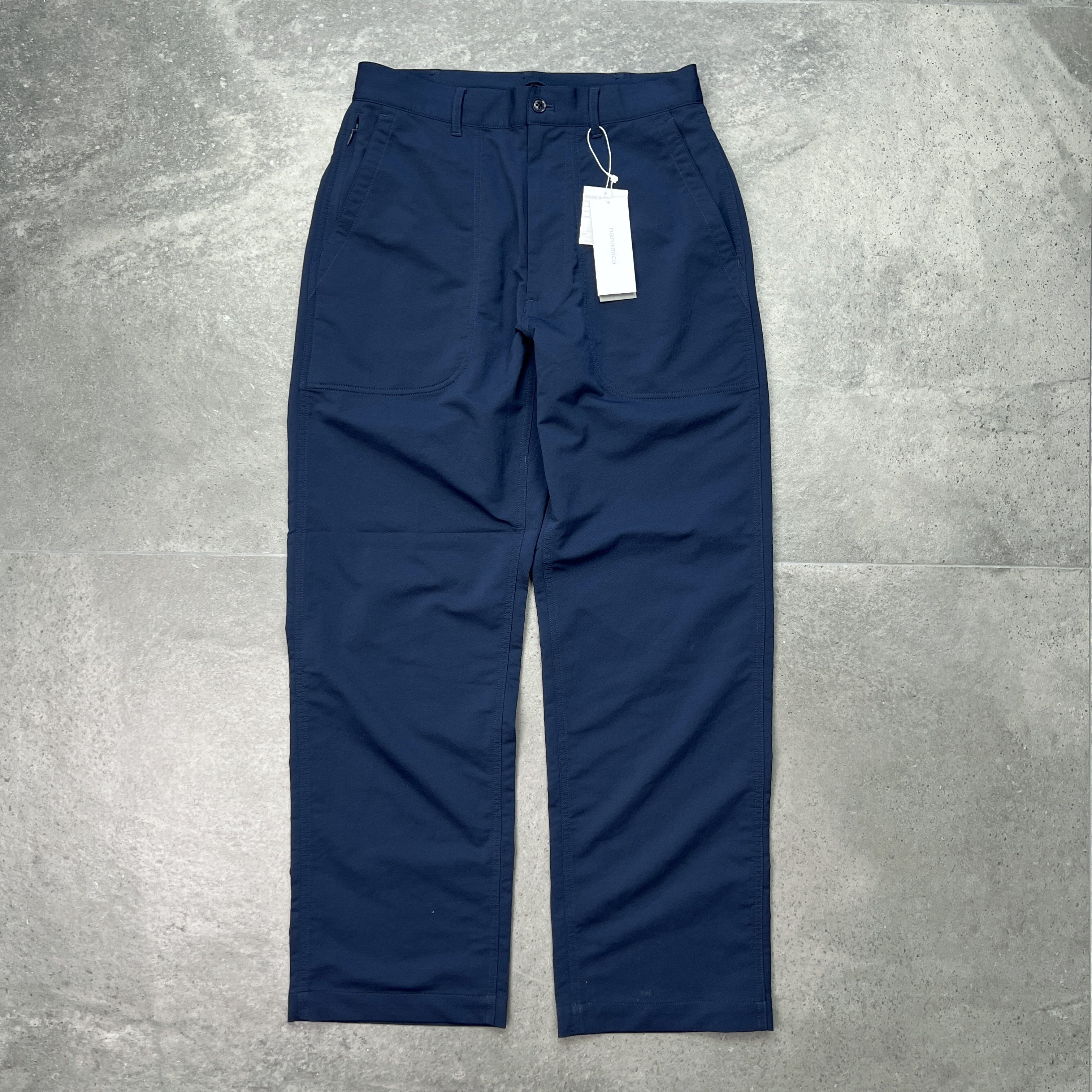 现货nanamica 25SS ALPHADRY Utility Pants光电子直筒抽绳休闲裤