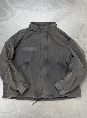 现货FREAKS STORE Fade M65 Short 26ss复古军事风做旧短款宽夹克