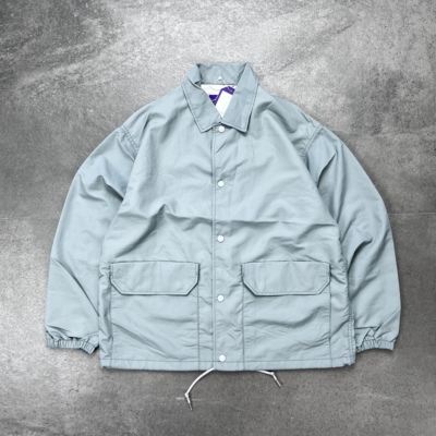 现货 日本紫标26ss PERTEX UNLIMITED防水教练夹克N25FA058