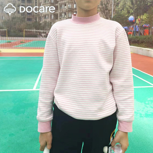 加绒彩棉内衣套装朵彩儿童秋冬款