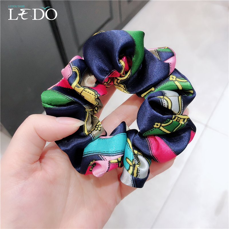 法式复古优雅韩国发绳皮套