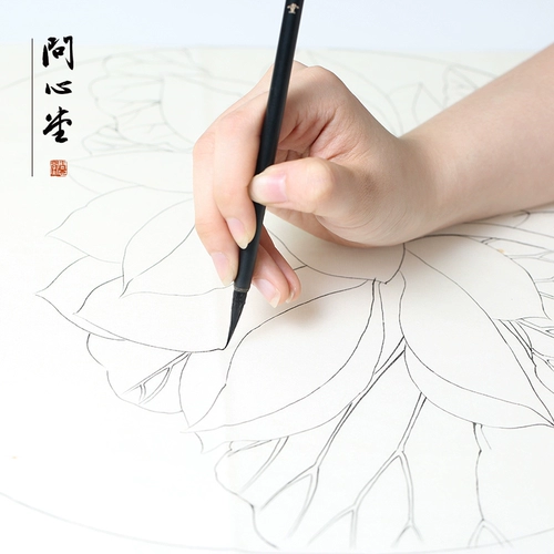 Крюк -линия ручки, Гонгунби, допрос Синтанг Зихао Го Го Го Го Го Го Го Го Го Гоу Плохой Образец для ботинок белая обработка цветочных ветвей Цяо Сюансиан