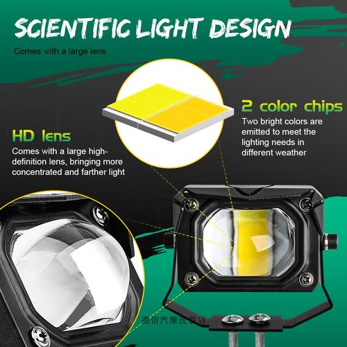 蓝精灵炫酷通用激光炮辅助射灯