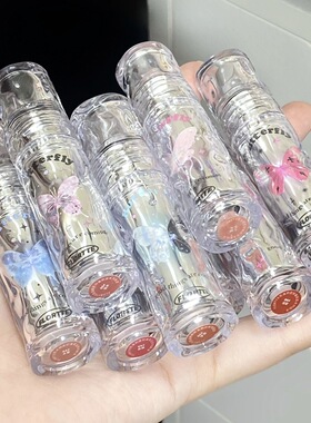 新品FLORTTE/花洛莉亚好美莉亚唇漆水光口红不易沾杯镜面唇釉花落