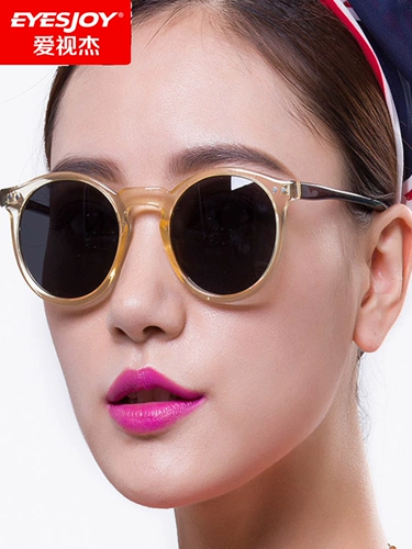 Прозрачные ретро солнцезащитные очки, в корейском стиле