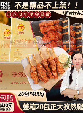 整箱正大孜然腿肉串半成品20包