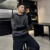 撞色拼接保暖毛衣男高级感加厚针织衫 二十二号穿搭 暖冬松弛感