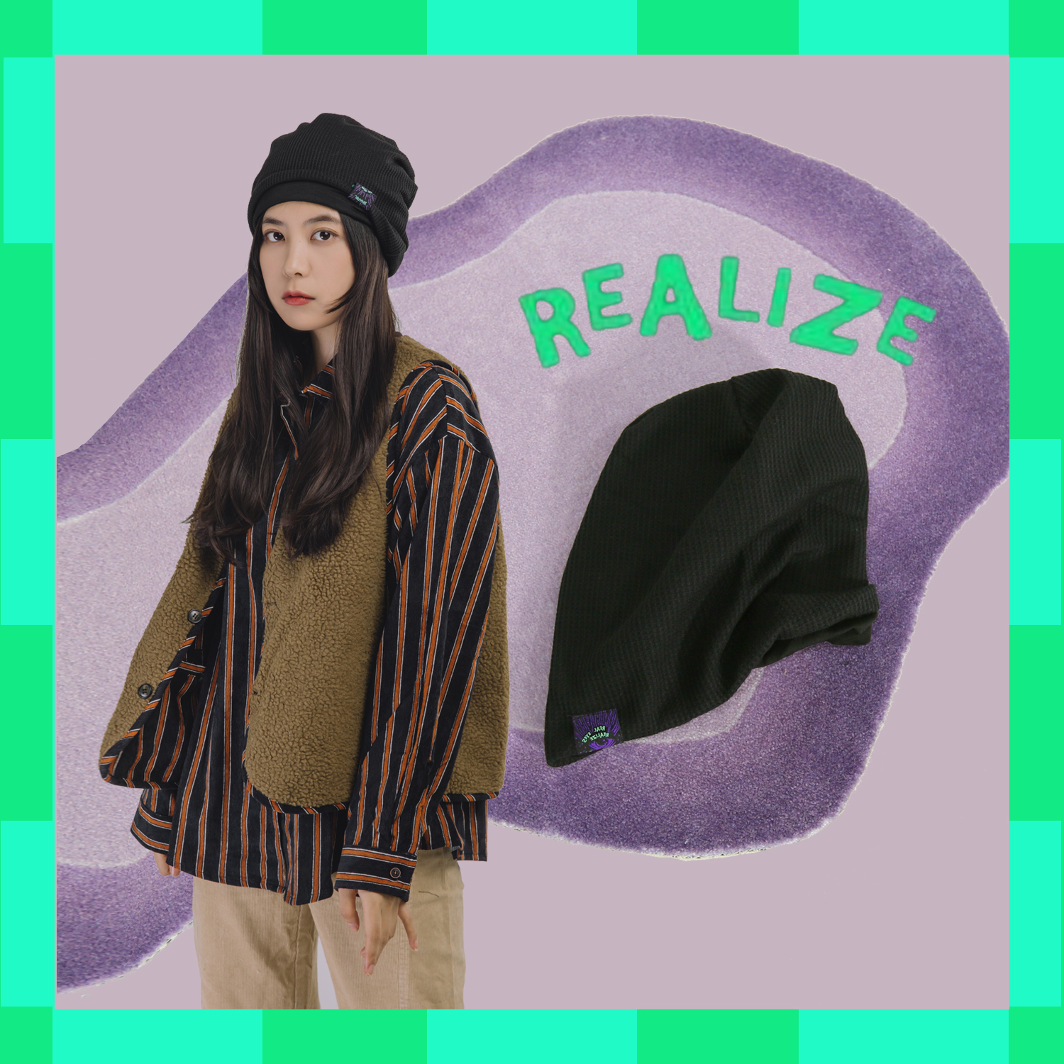 堆堆帽男女冷酷秋冬春