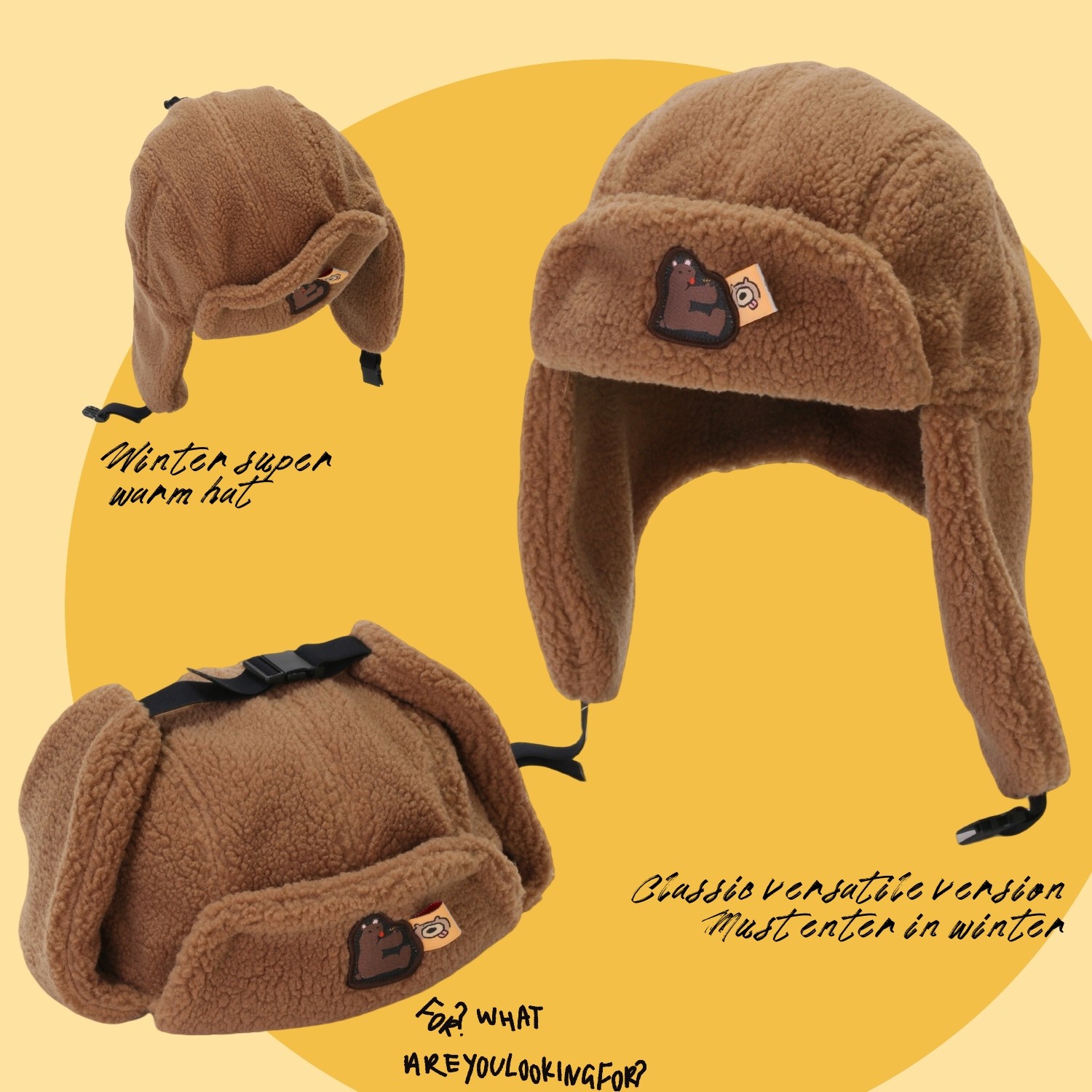 帽子女冬款保暖电动车户外骑车护耳东北雷锋帽男女情侣大头无忧,服饰配件/皮带/帽子/围巾,帽子,淘宝优惠券,粉丝福利购,淘宝优惠卷