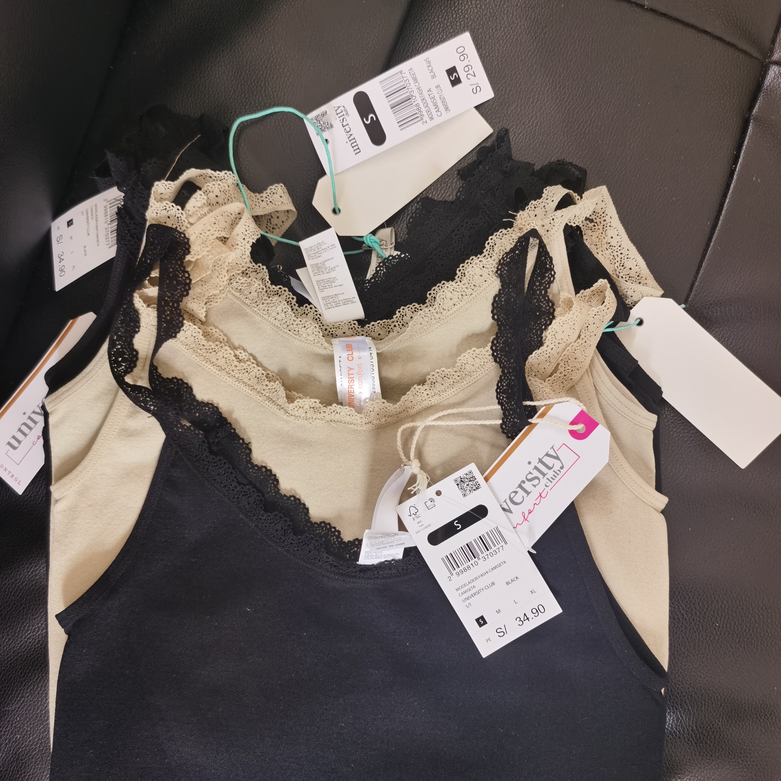 UNIVERSIT**原单 夏季美体百搭修身束腰显瘦辣妹纯色塑形吊带背心