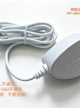 洁碧Waterpik冲牙原装充电器GS9L/WP-580 磁吸感应USB充电线配件