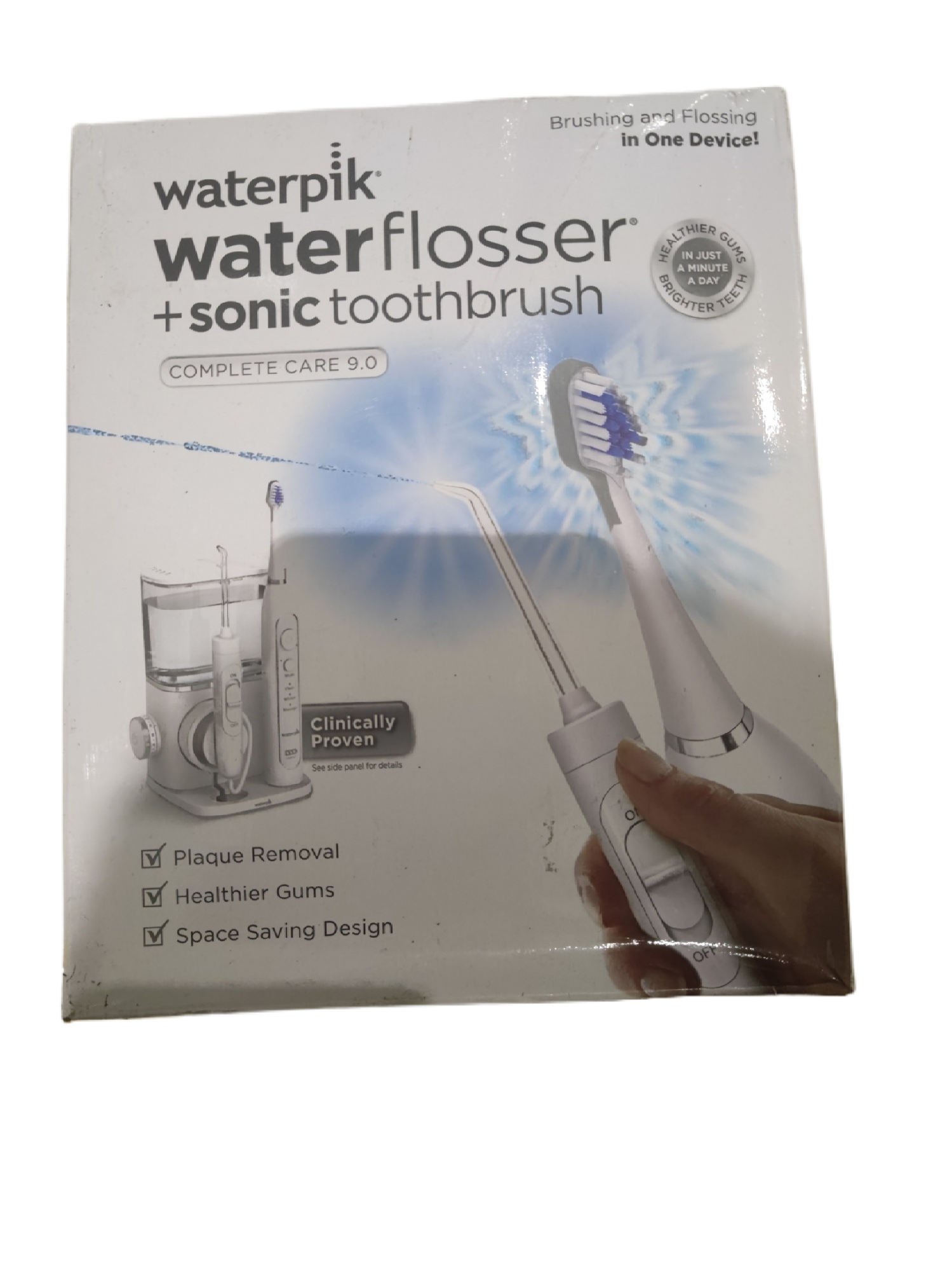洁碧waterpik冲牙CC-01电动牙刷水牙线二合一洗牙器正畸家用美国