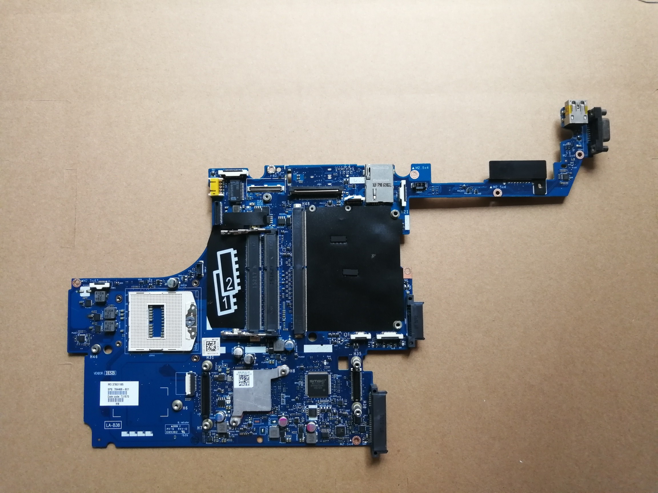 HP/惠普ZBOOK17 G2 G1 ZBOOK15 G1 G2 LA-B391P LA-B381P 主板