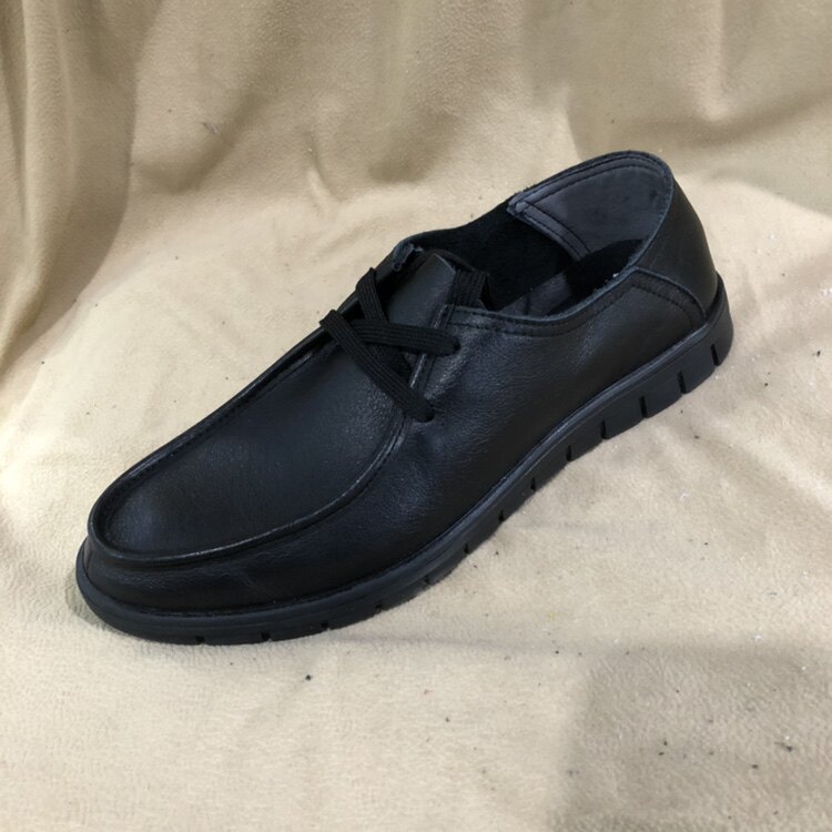 休闲鞋手工头层牛皮男鞋柔软真皮