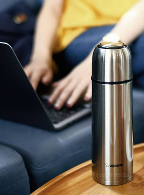 日本象印子弹头保温杯男女500ml不锈钢真空车载商务水杯SVGR50/35