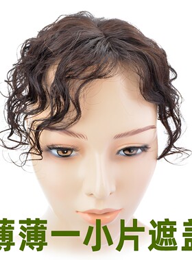 小面积遮盖白发轻薄少发