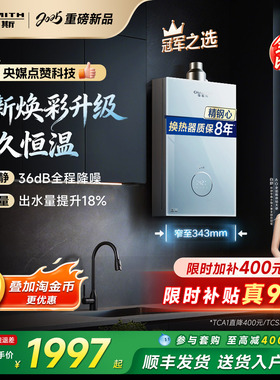 【小精钢TCS5】AO史密斯佳尼特耐用恒温安静燃气热水器TCA1/PC0