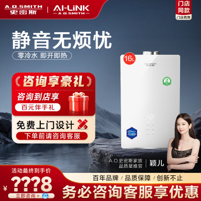 史密斯门店在售燃气热水器VJSAI
