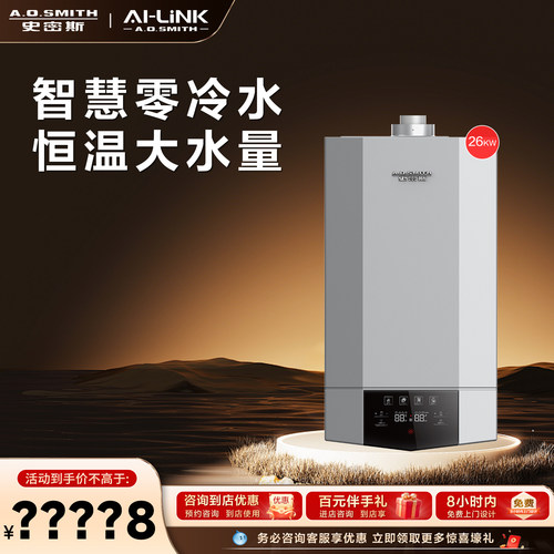 史密斯门店在售壁挂炉L1PB26-A9