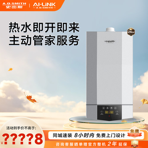 A.O.史密斯零冷水型节能壁挂炉