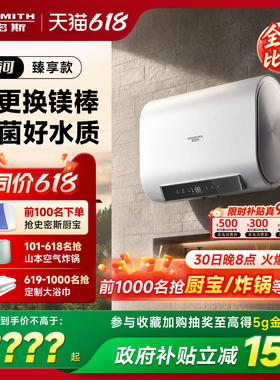 新品AO史密斯佳尼特金圭电热水器60/80升HD2升级款扁桶超薄节能