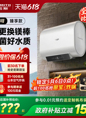新品AO史密斯佳尼特金圭电热水器60/80升HD2升级款扁桶超薄节能