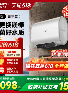 新品AO史密斯佳尼特金圭电热水器60/80升HD2升级款扁桶超薄节能