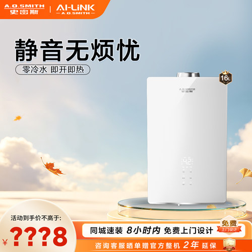 史密斯门店在售燃气热水器VJSAI