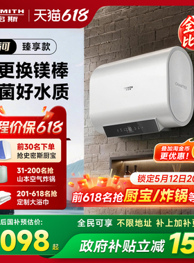 新品AO史密斯佳尼特金圭电热水器60/80升HD2升级款扁桶超薄节能