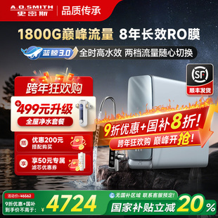 AO史密斯佳尼特家用大流量直饮蓝鲸4200净水器 政府补贴20%