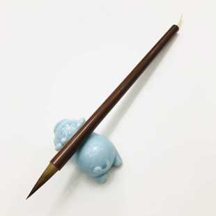 赤枫 行楷 出锋3.1cm加健狼毫中楷毛笔 行书 小行草 楷书